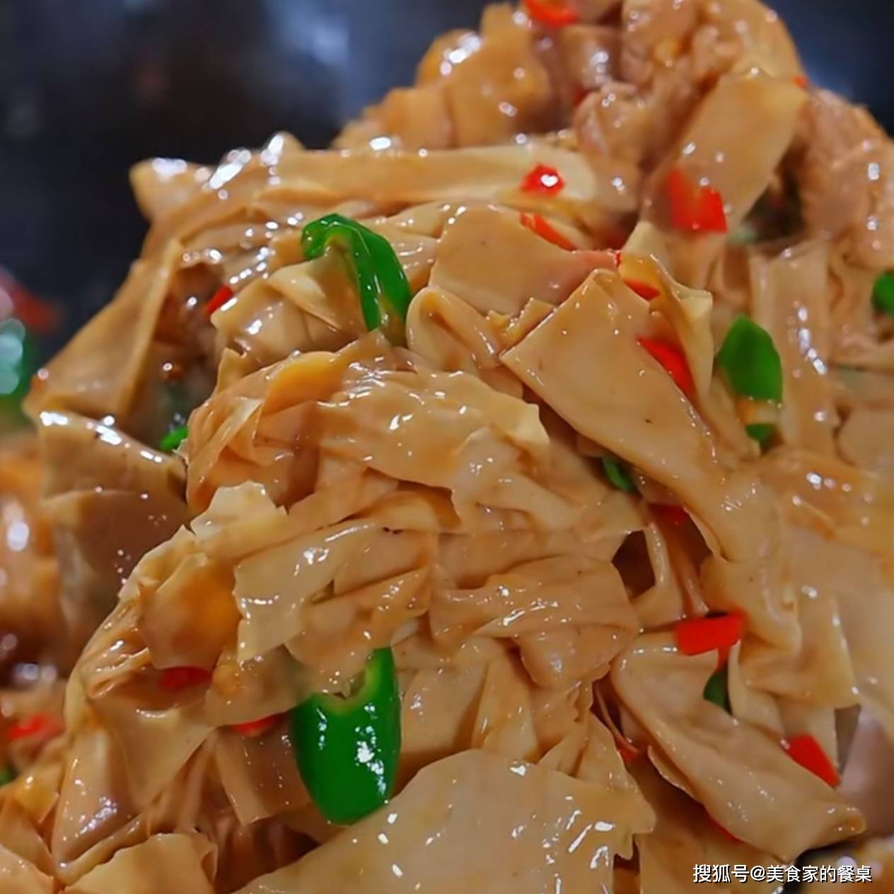 家常美味：豆皮炒肉简易教程