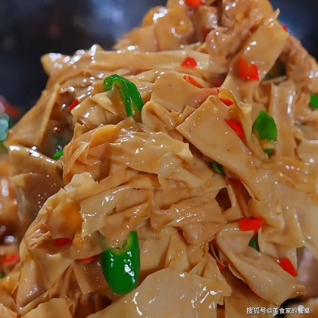 家常美味：豆皮炒肉简易教程