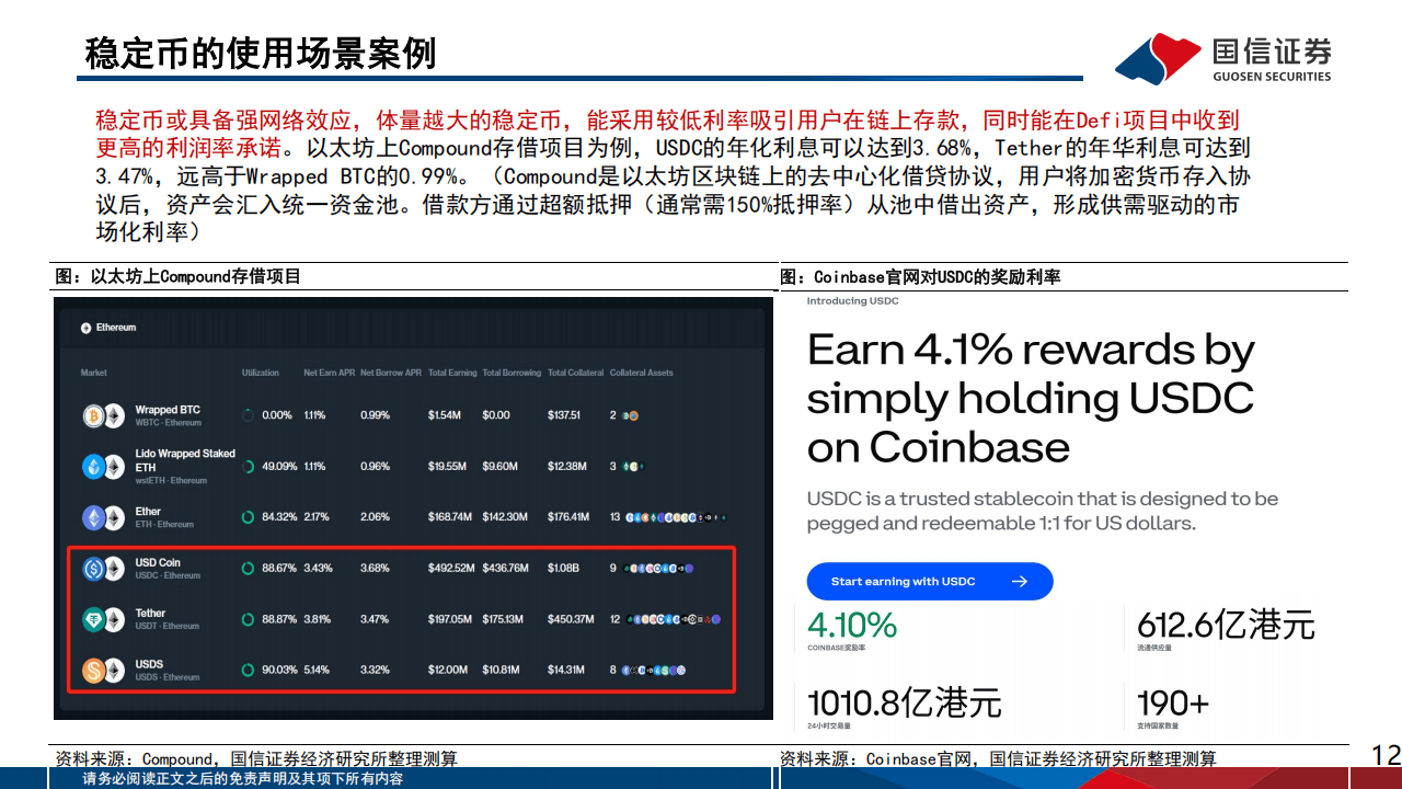 互联网Ⅱ行业专题：从Circle上市，探索稳定币与交易所的合作模式